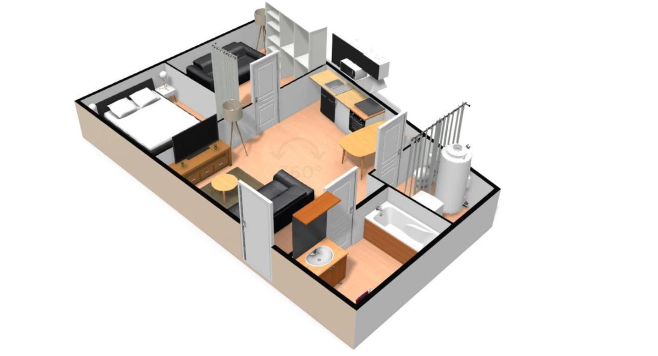 Appart'Hotel La Tour Luaran gambar
